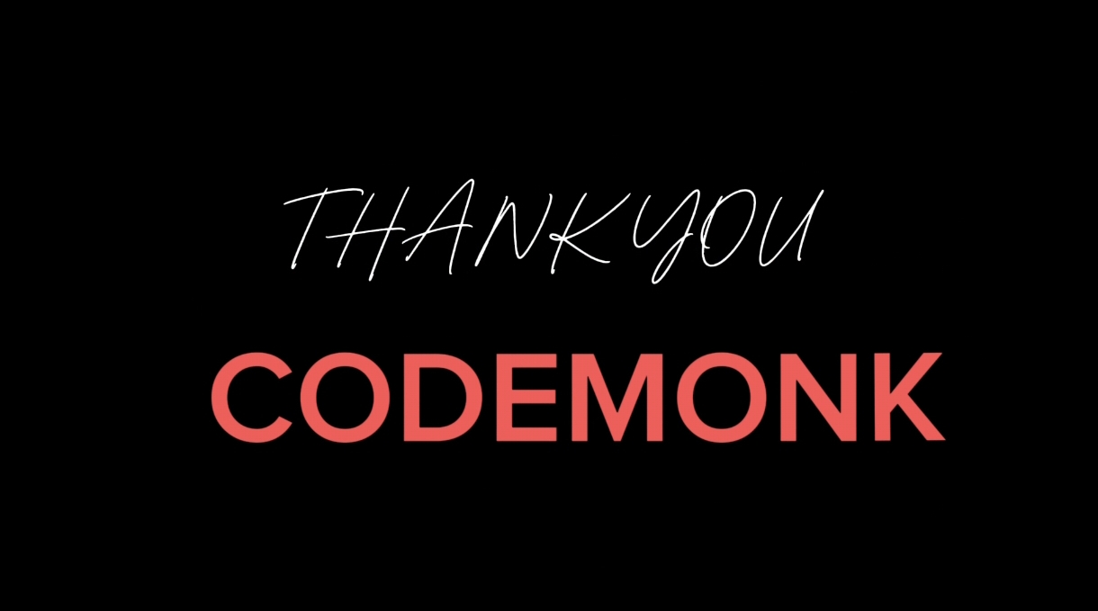 A Journey Filled with Friendship, Growth, and Countless Memories: Farewell Codemonk 👋