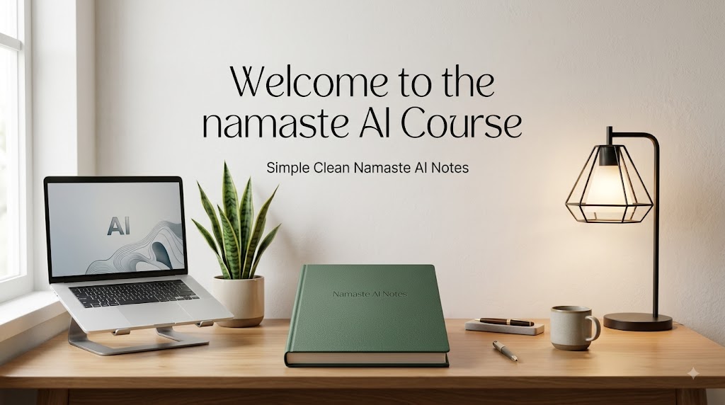 Welcome to the Namaste AI Notes